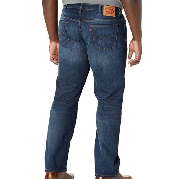 Levis 569 Big&Tall Loose Straight Blue Jeans 44W - Picture 6 of 16